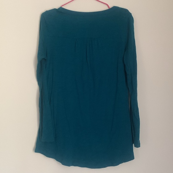 Anthropologie little yellow button shirt - Picture 7 of 9